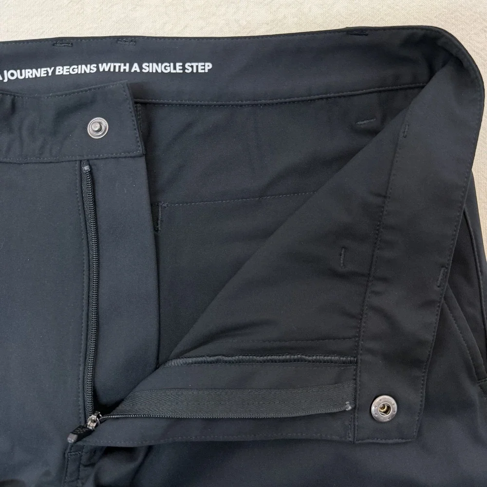 Rhone Commuter Skinny Pants Mens 33 Navy Blue Performance Stretch Trousers